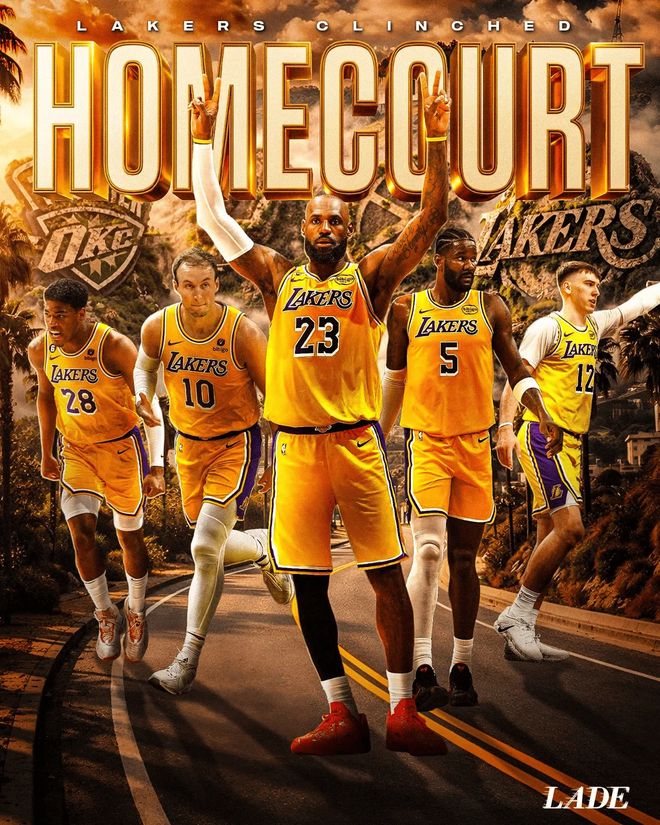 湖人逆袭西部前四 詹姆斯单挑季后赛模式